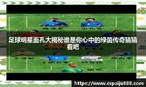 足球明星面孔大揭秘谁是你心中的绿茵传奇猜猜看吧